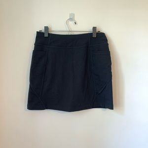 Athleta Womens Black Excursion Skort